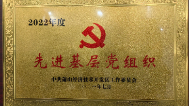 喜讯：中共杭州K8·凯发科技有限公司支部委员会荣获先进基层党组织称号