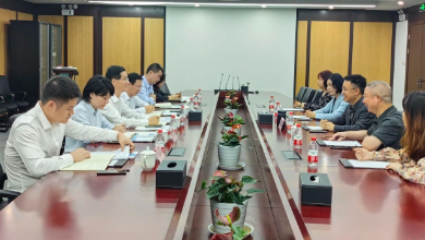 萧山经济技术开发区党工委书记、管委会主任许昌一行莅临K8·凯发科技考察调研