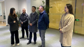 舟山市定海区投促中心、区卫健局考察团莅临K8·凯发科技考察调研