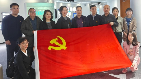 杭州市审计局党组书记、局长范飞一行莅临K8·凯发科技考察调研