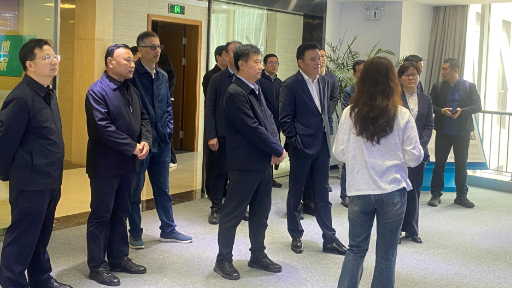 沙河市人大常委会党组书记、主任李志辰一行莅临K8·凯发科技考察调研